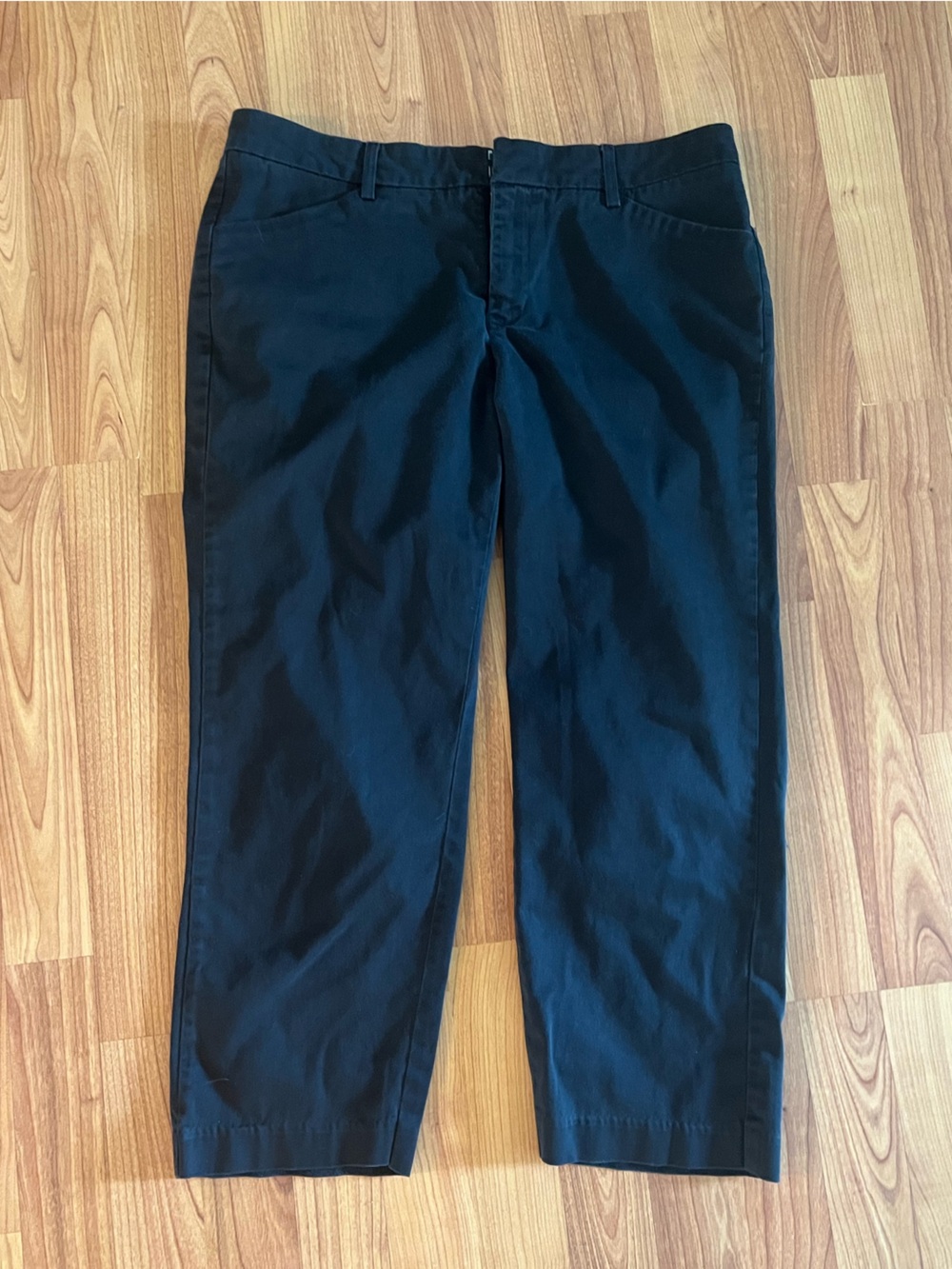 Women’s Black Casual Chino capris- Lee